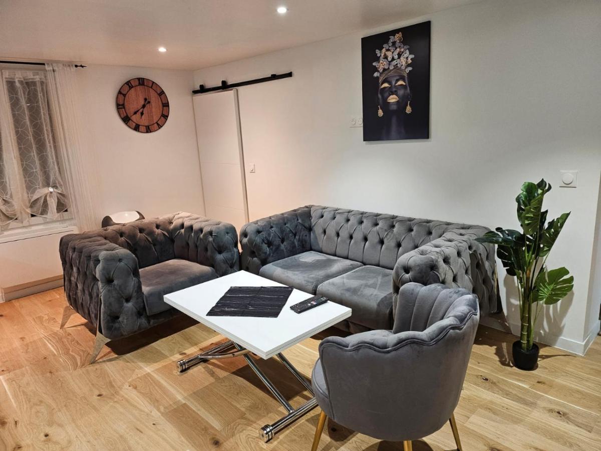 Chez Angela Appartement Avec Terrasse Bbq Et Jacuzzi Fresnes-Sur-Marne Zewnętrze zdjęcie